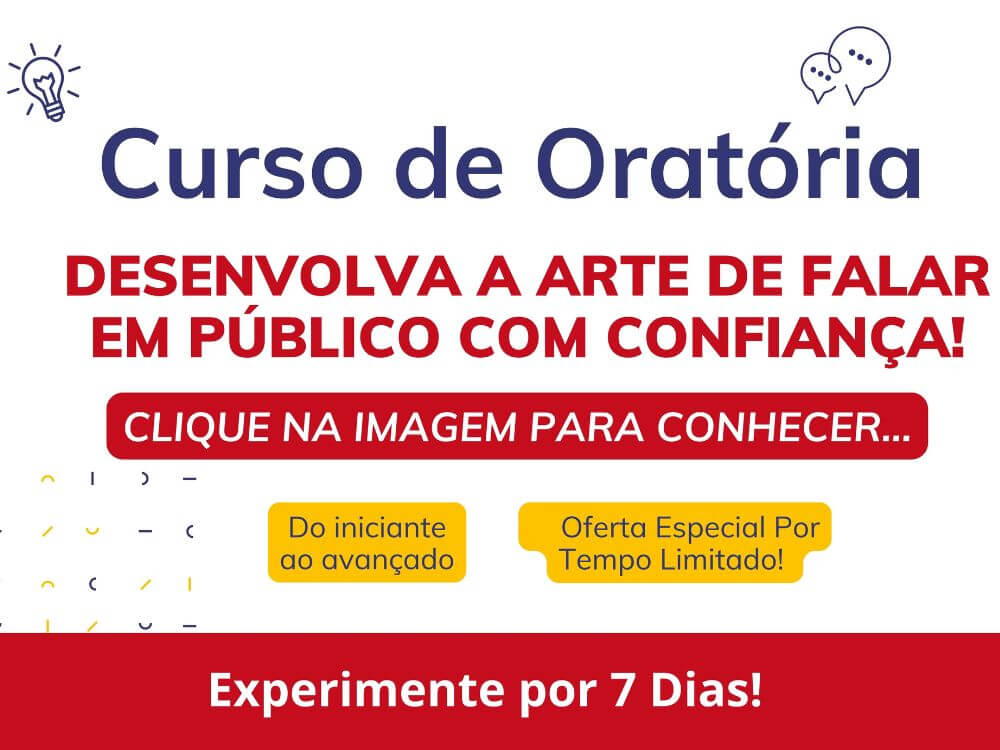 Curso de  Oratória Blog Advocacia
